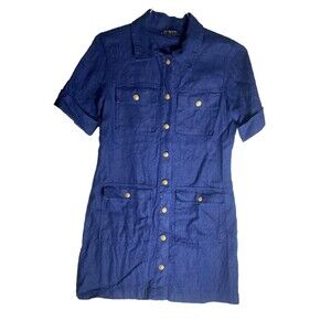 J Crew Women’s Dress Size 0 Navy Blue